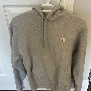 Champion Gray reverse weave hoodie